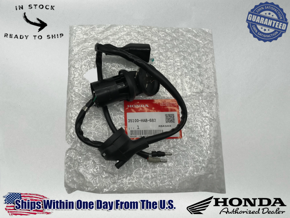 Honda OEM 1985-87 TRX250 Fourtrax 250 Ignition Switch Assembly 35100-HA8-682