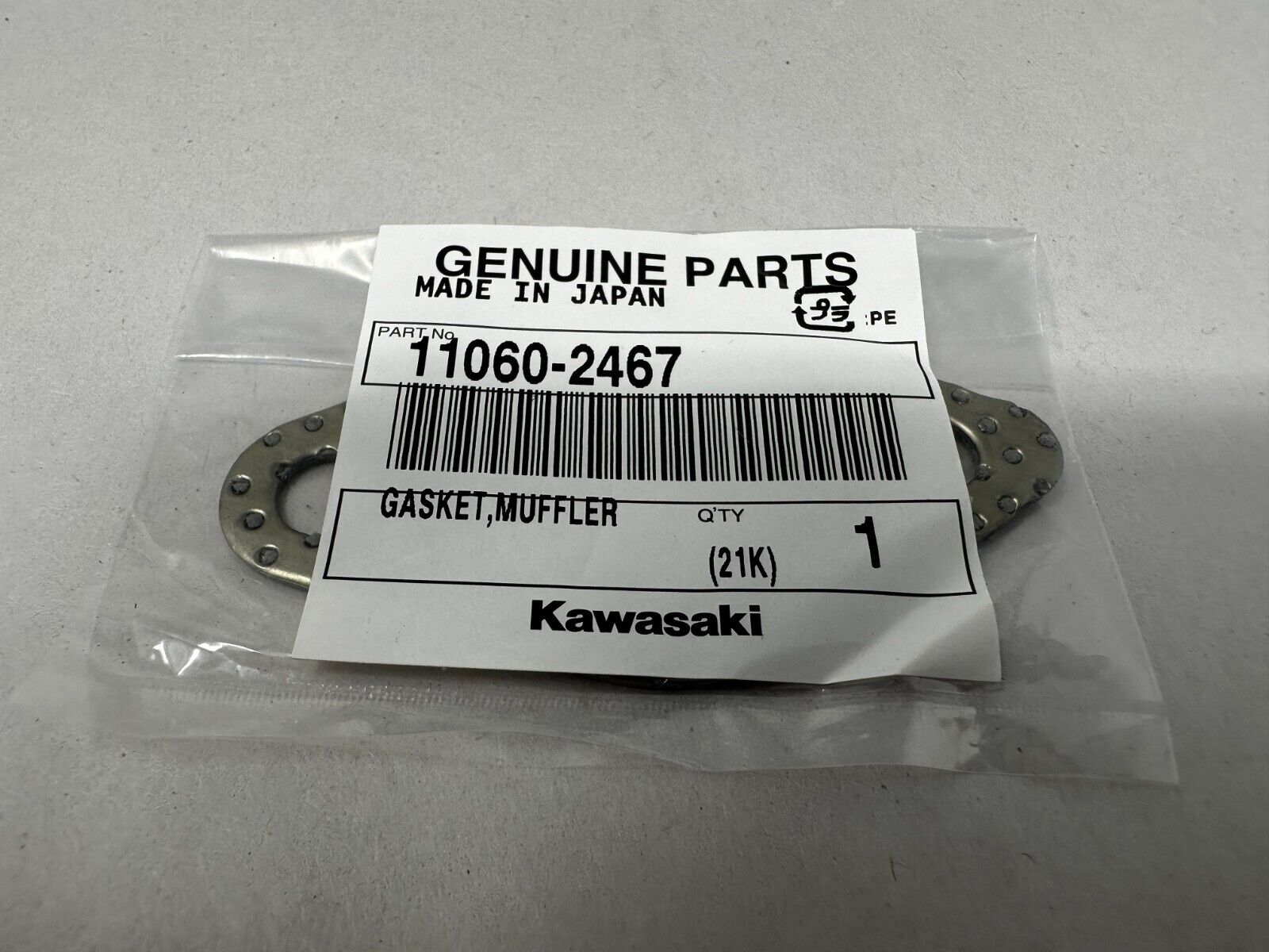 Kawasaki Genuine OEM Muffler Gasket 11060-2467