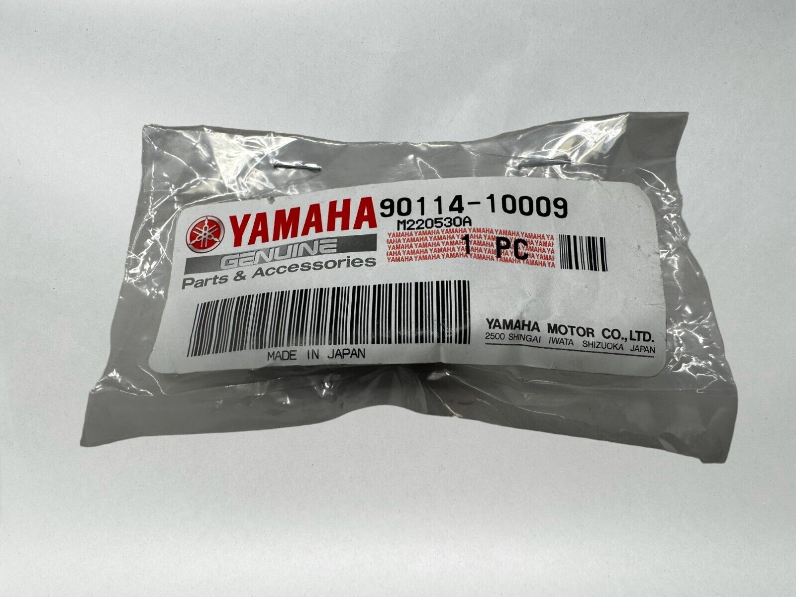 Yamaha Genuine OEM Ribbed Neck Bolt 90114-10009-00