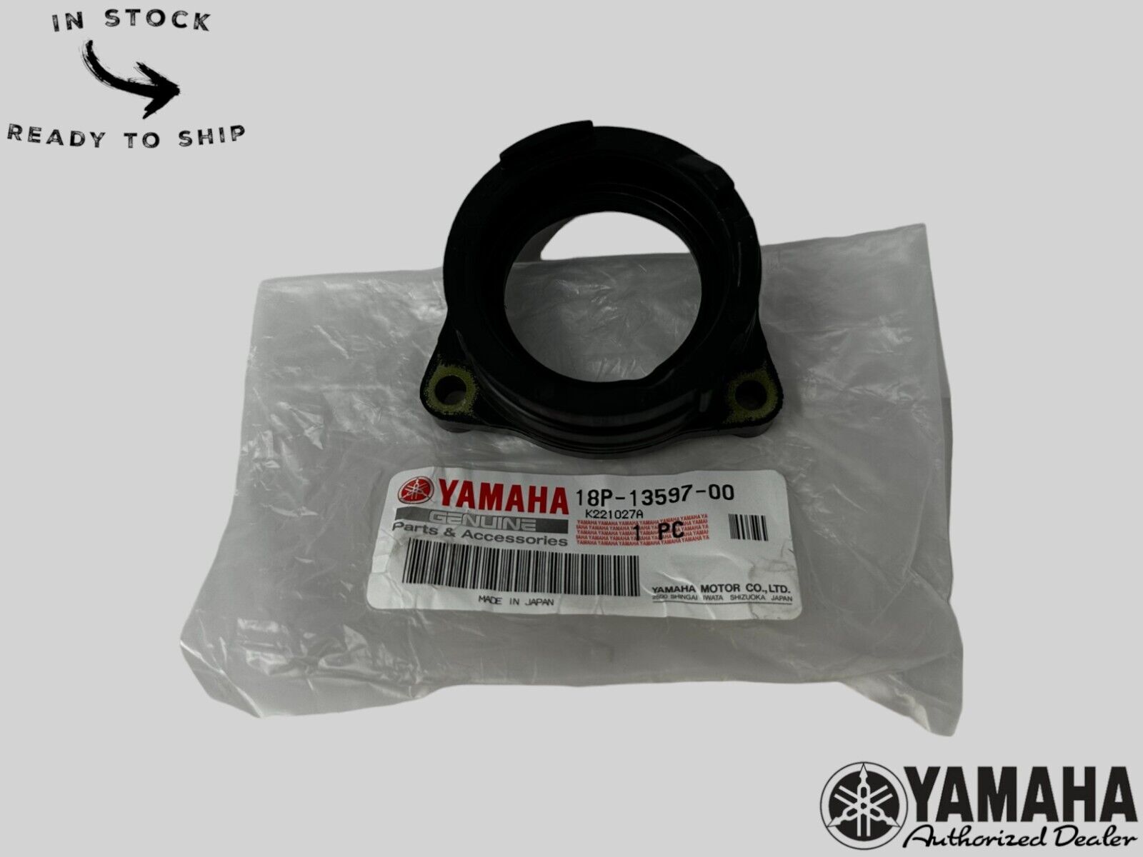 Yamaha Genuine OEM Authentic Carburetor Joint 3 18P-13597-00-00