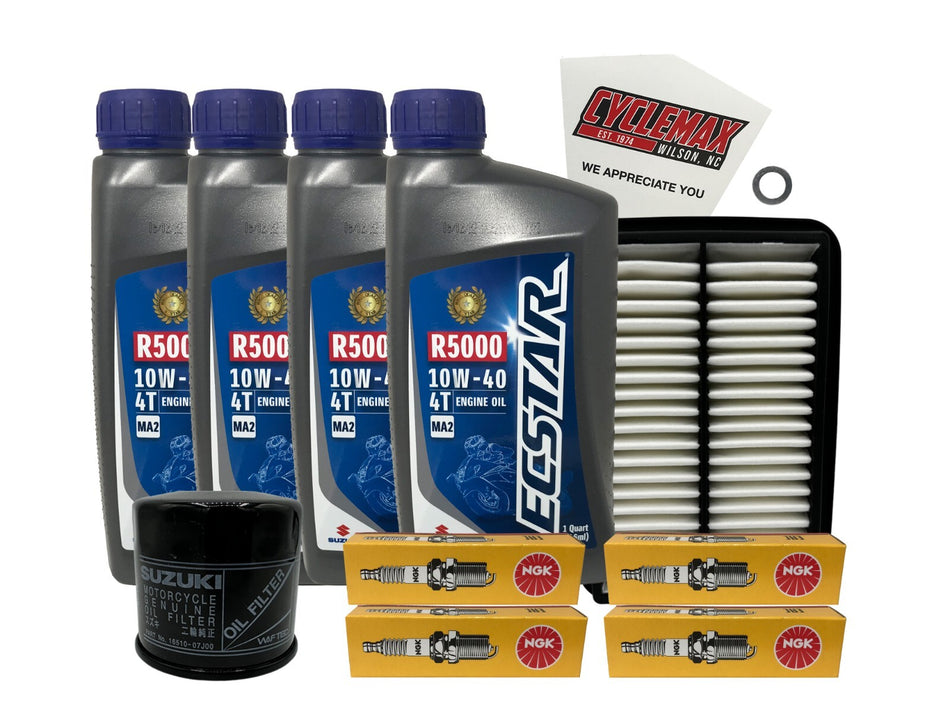 Standard Tune Up Kit w/ Spark Plugs fits 1997-2005 Suzuki GSF 1200