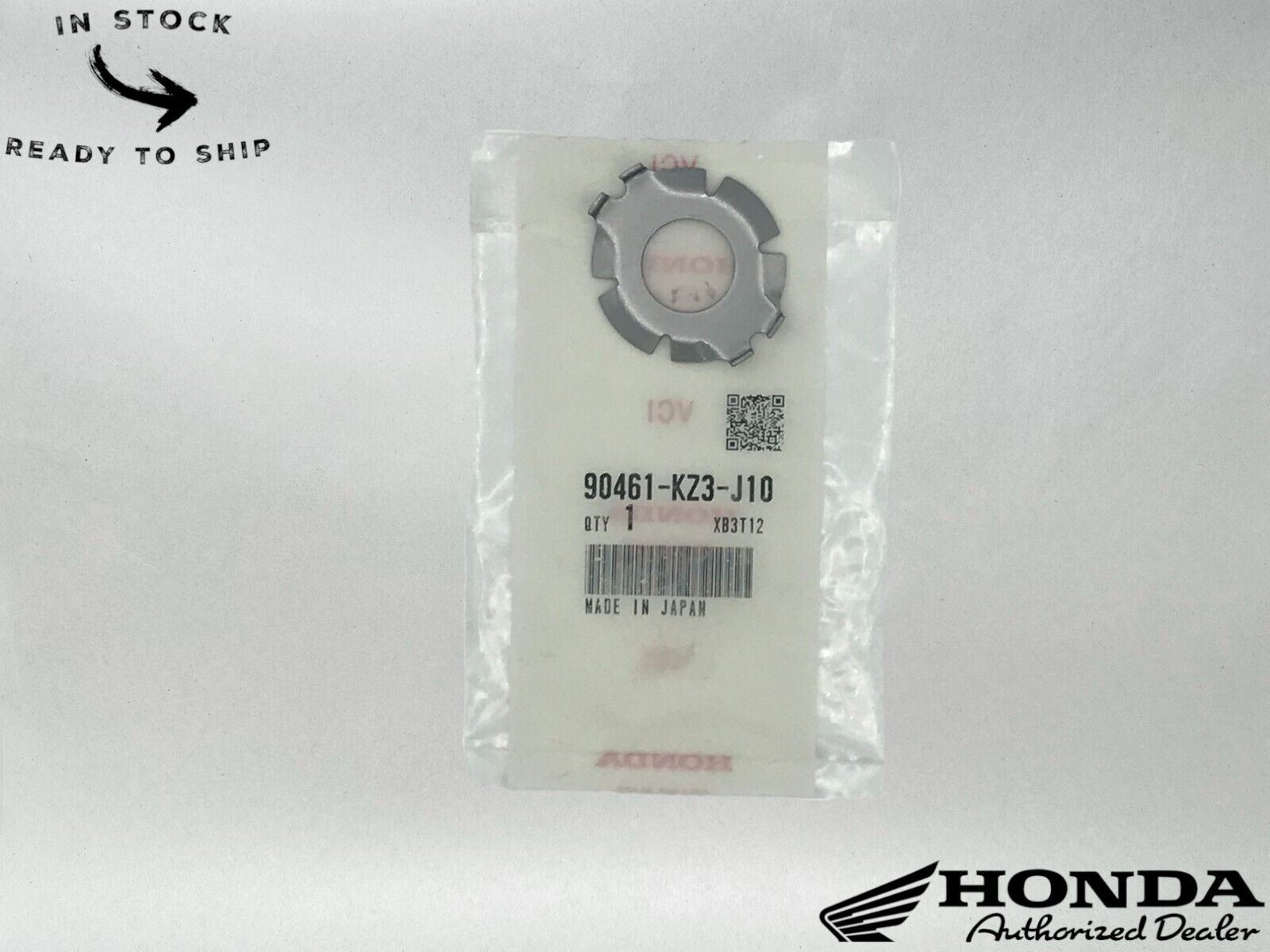 Honda Genuine OEM Lock Washer (18mm) 90461-KZ3-J10