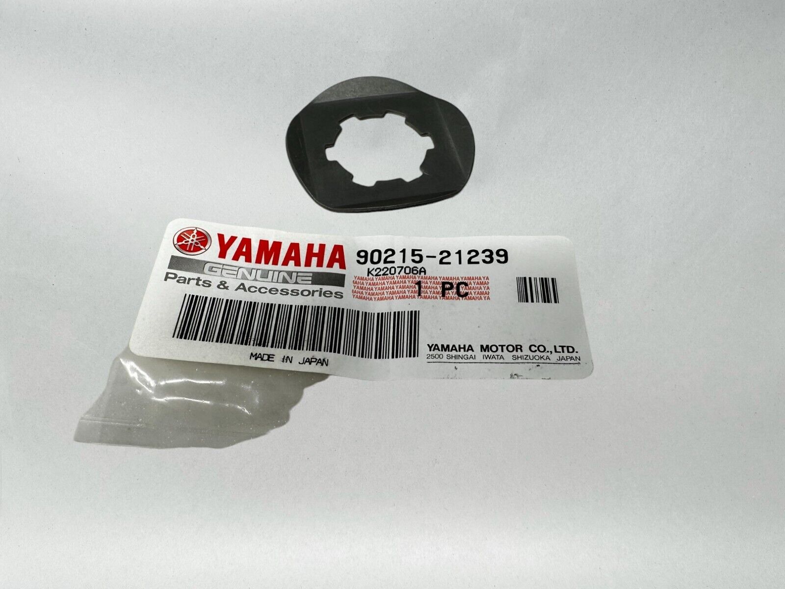 Yamaha Genuine OEM Lock Washer 90215-21239-00