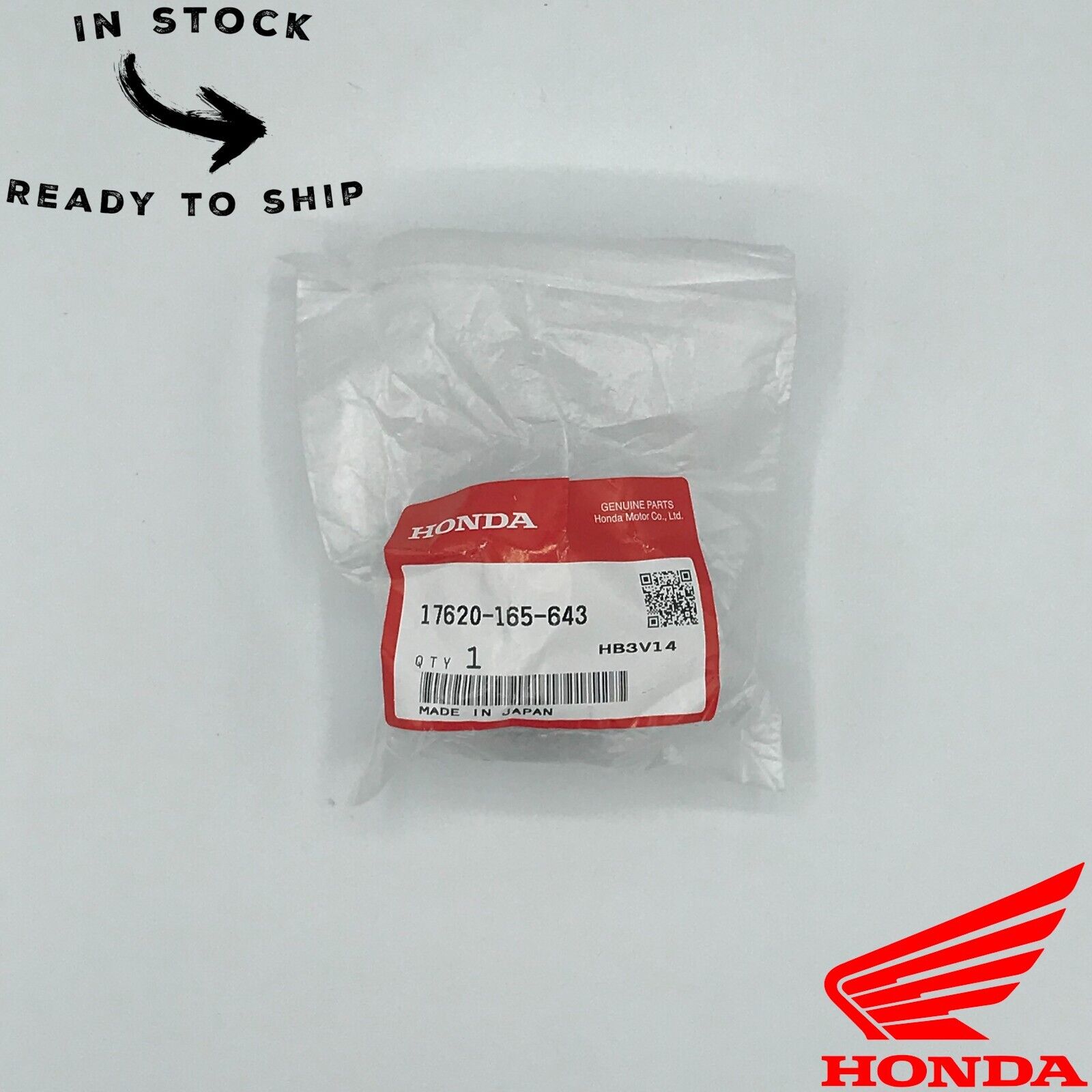 Genuine OEM Honda Fuel Tank Gas Cap 17620-165-643