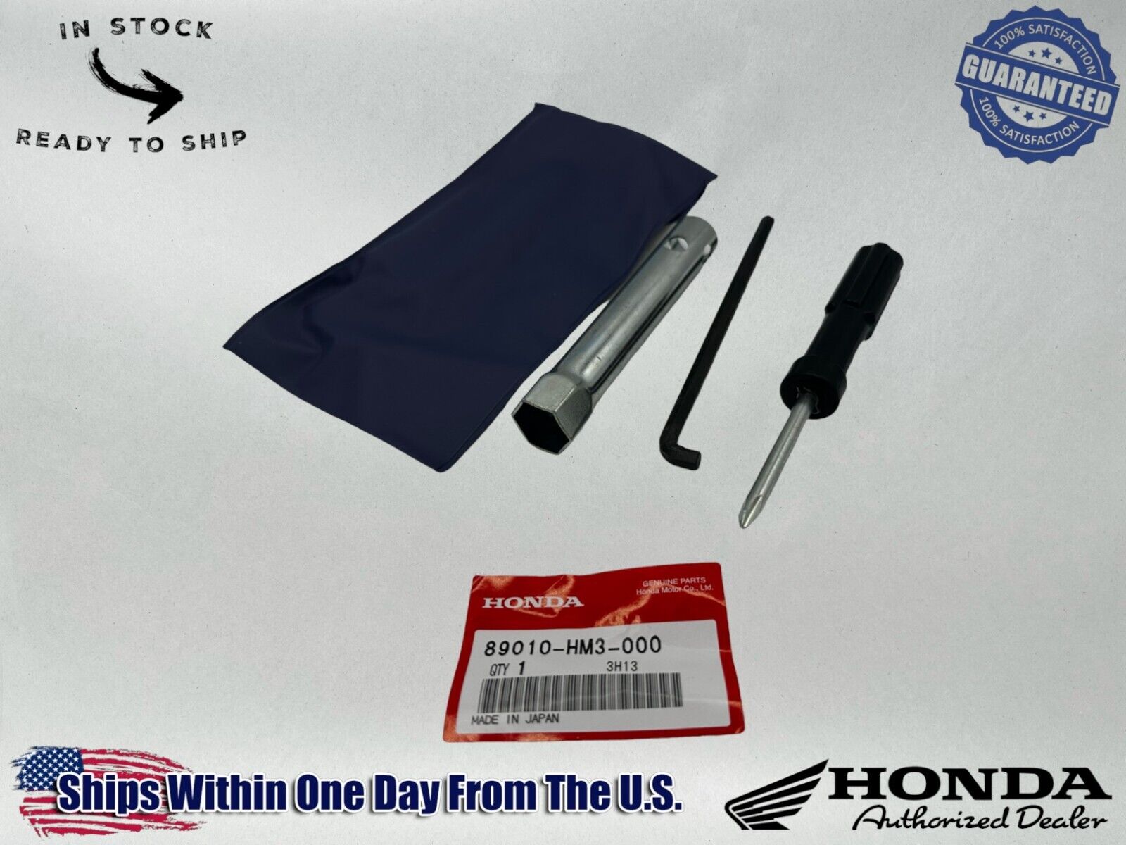 Honda Genuine OEM Authentic Tool Set 89010-HM3-000