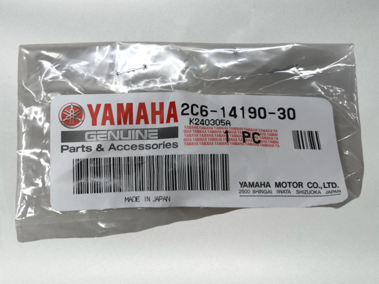 Yamaha Genuine OEM Authentic Carburetor Float Needle Valve Set 2C6-14190-30-00