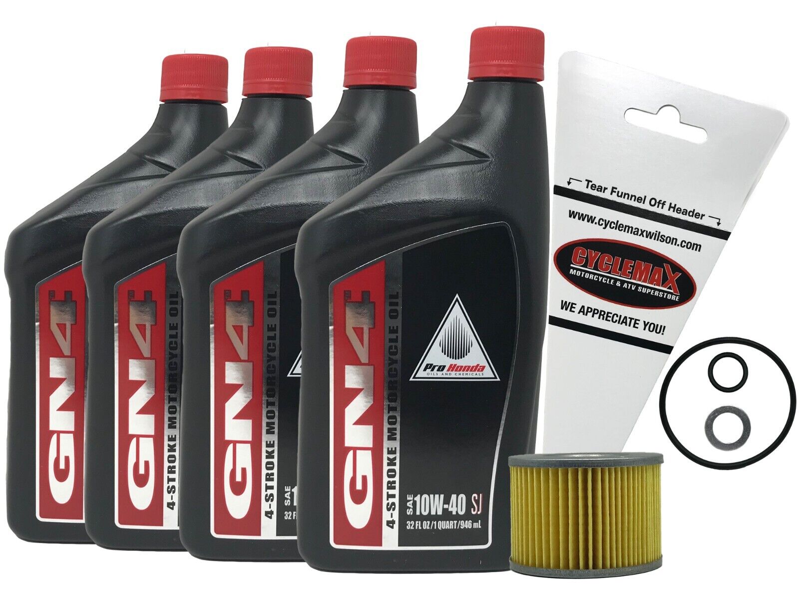 Cyclemax Genuine OEM 1977-1983 Honda CBX CBX 1000 CBX1000 Oil Change Kit