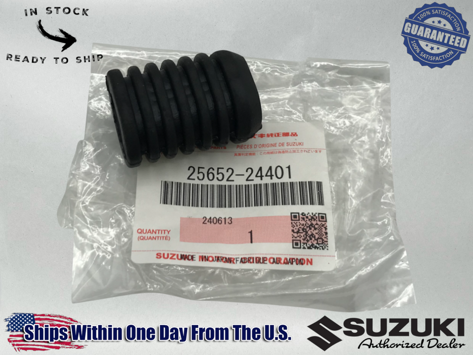 Suzuki OEM GEAR SHIFT RUBBER VINSON 500 QUADSPORT Z400 250 230 160 25652-24401