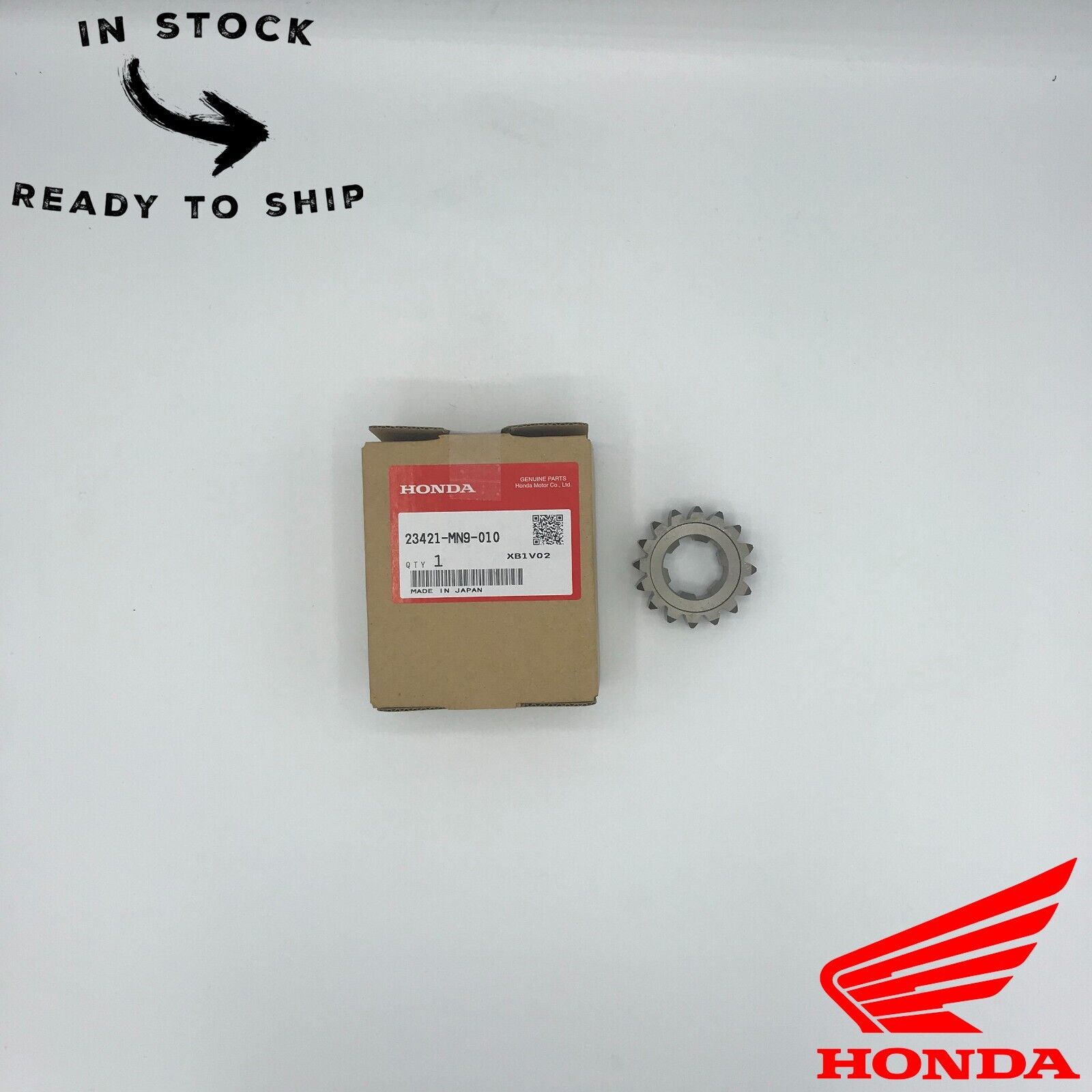 Genuine OEM Honda Gear (16T) Mainshaft Second 23421-MN9-010