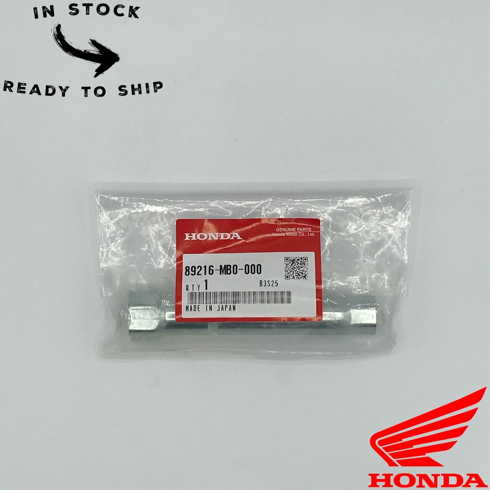 Genuine OEM Honda 18mm Spark Plug Wrench 89216-MB0-000