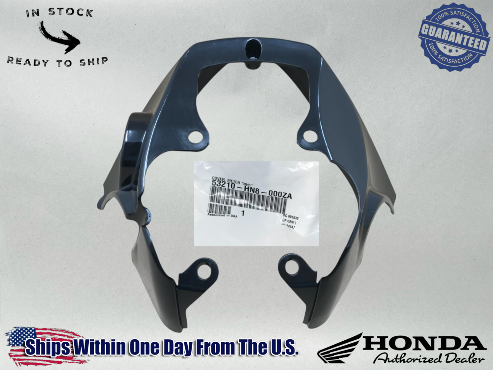 Honda OEM Cover Meter Case Fourtrax Rincon 03-23 TRX 650 680 53210-HN8-000ZA