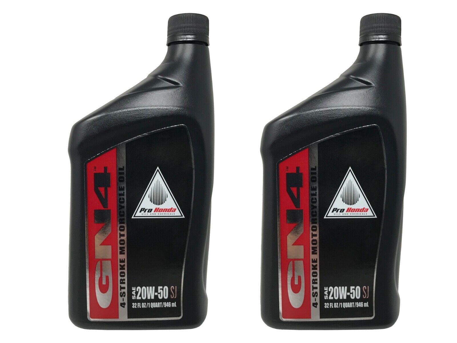 Honda Genuine OEM GN4 20W50 Motorcycle Oil 08C35-A251M01 - 2 Pack