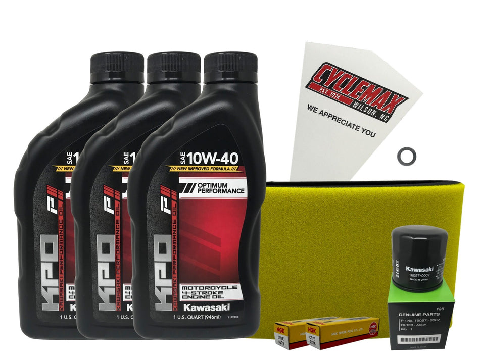 STD Tune Up Kit w/ Spark Plugs fits 2005-2014 Kawasaki Brute Force 750