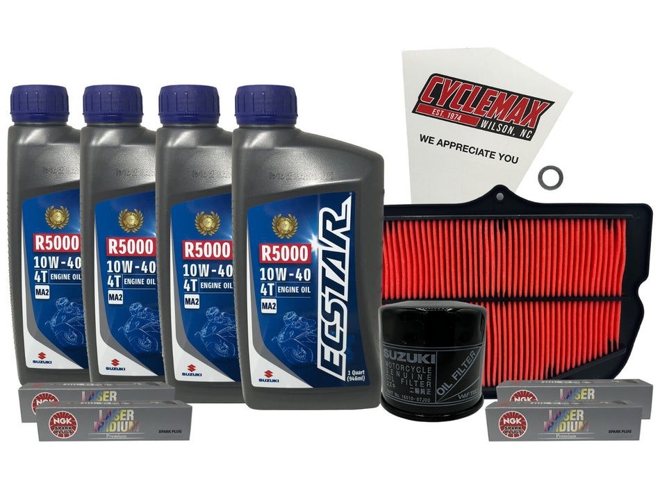 Suzuki Ecstar Standard Tune-Up Kit for 2008-2021 GSX1300R HAYABUSA with Spark Plugs
