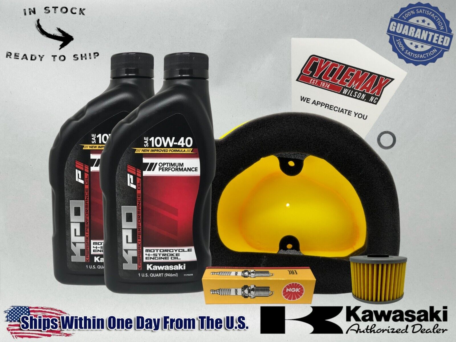 Cyclemax Standard KPO Tune-Up Kit fits 2006-2012 Kawasaki KX450F