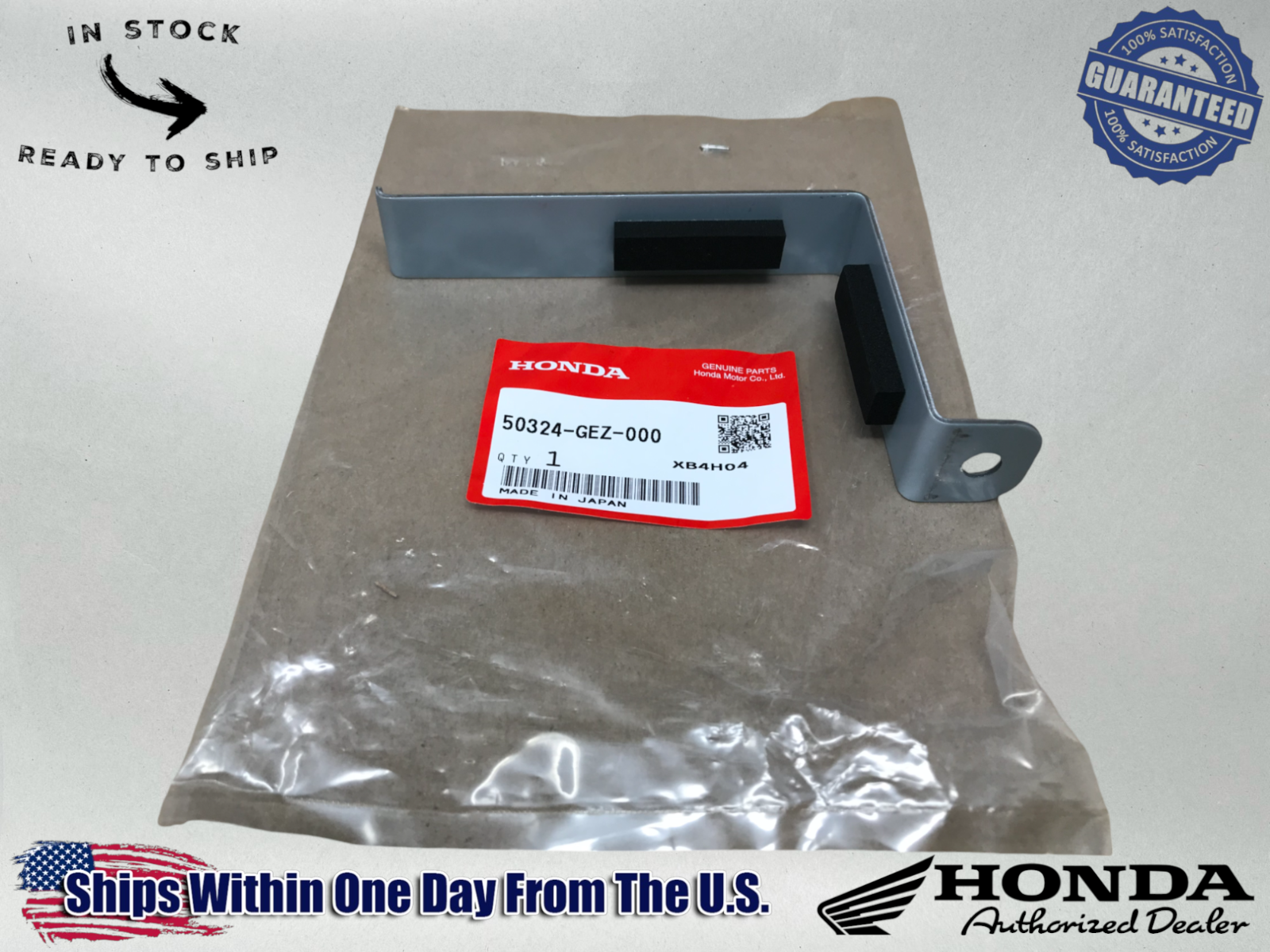 Honda OEM BAND BATTERY HOLDER BRACKET FOR RUCKUS 50 50324-GEZ-000