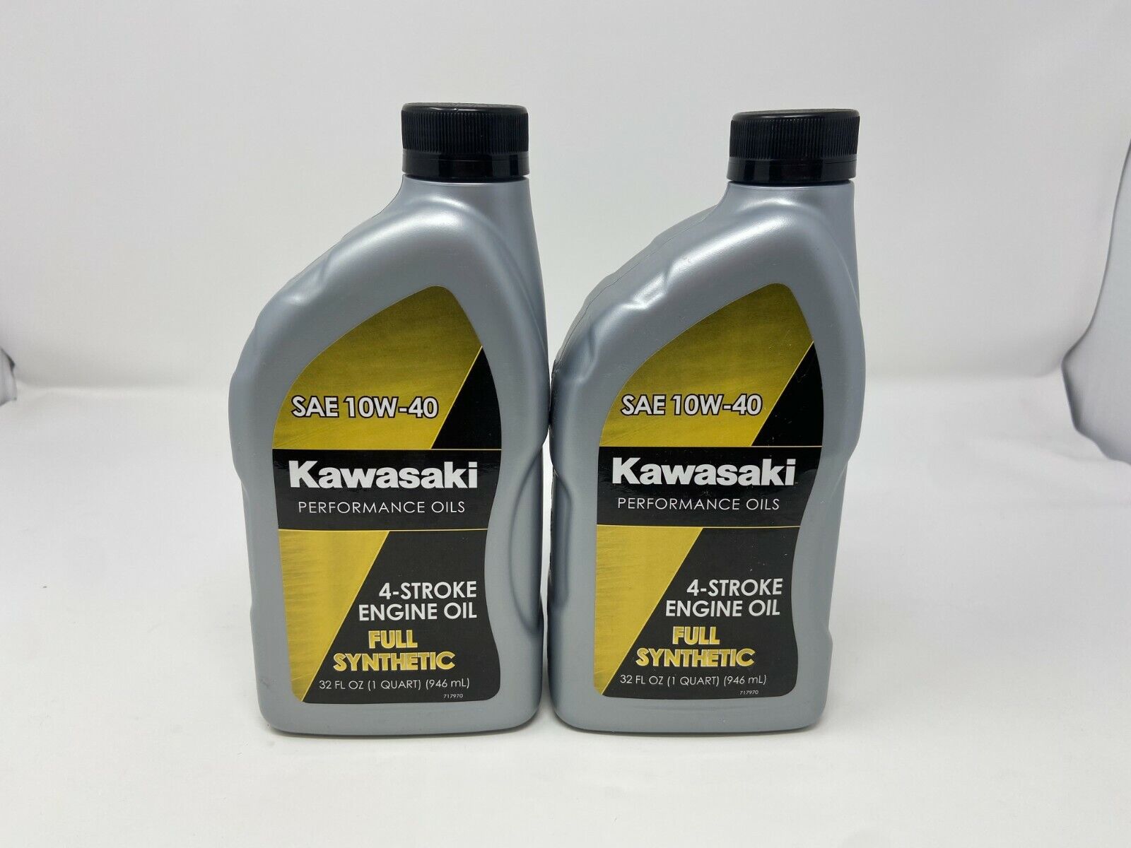 Kawasaki 10W40 4-Stroke Full Synthetic Oil 2 QUARTS K61021-207A 2 PACK