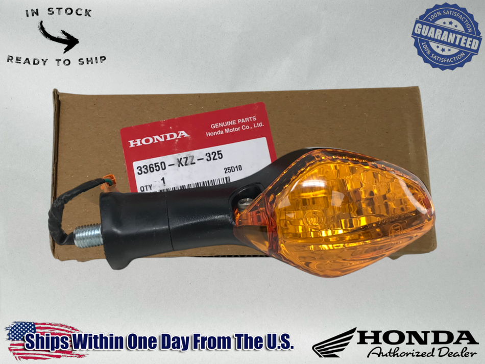 Honda OEM Lt Rear Turn Signal CRF250L 13-16 Lens Bulb Blink Winker 33650-KZZ-325