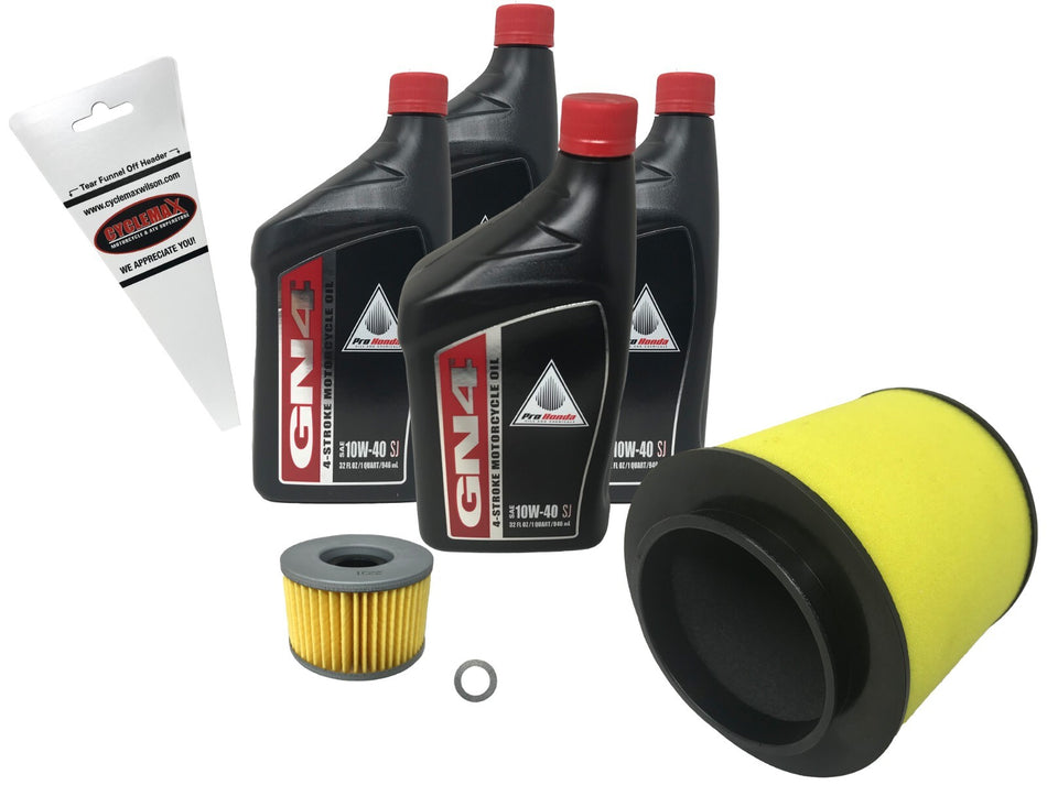 Honda OEM Tune Up Kit for 2014-2018 Honda Pioneer 700 with 10W-40 Oil