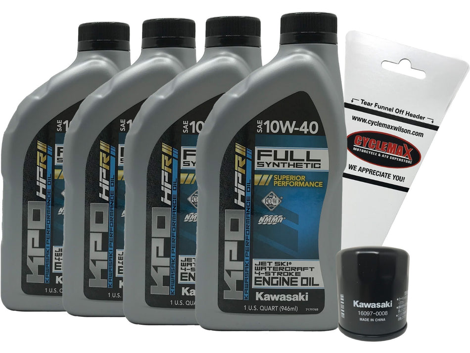 2003-2007 Genuine OEM Kawasaki STX 12F Jet Ski Oil Change Kit