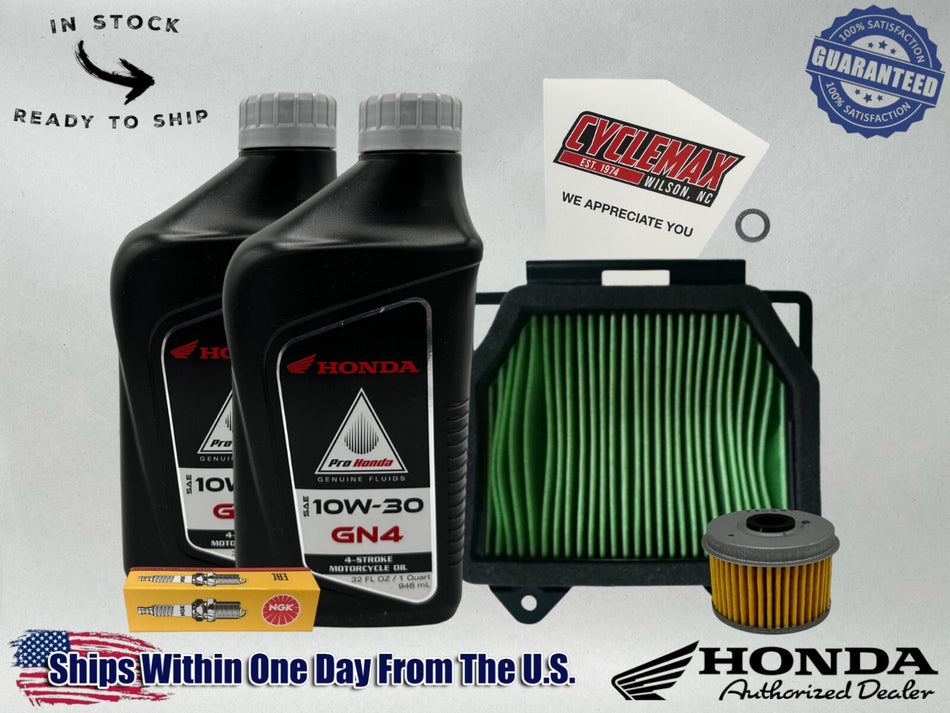 Honda GN4 Standard 10W-30 Tune-Up Kit for 2018-2025 CB300R