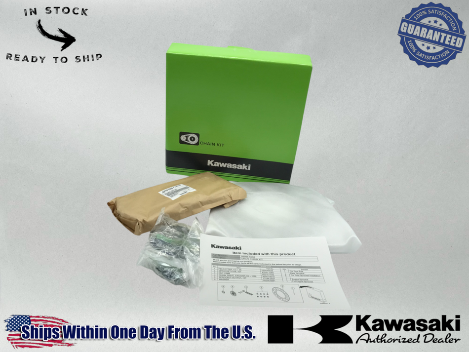 Kawasaki Genuine OEM Authentic 2008-18 KLR650 KLR 650 DRIVE CHAIN KIT 99996-5008