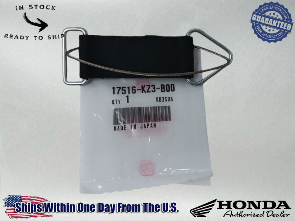 Honda OEM (04-17) CRF250R CRF250X Fuel Gas Tank Rubber Strap Band 17516-KZ3-B00