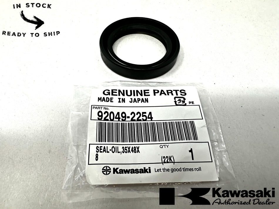 Kawasaki Genuine OEM Oil Seal 35X48X8 92049-2254