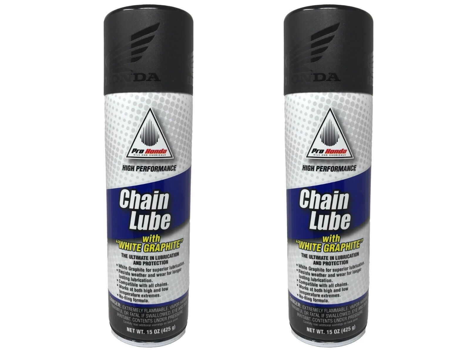 Honda Genuine OEM Chain Lube with White Graphite 08732-CLG00 - 2 Pack