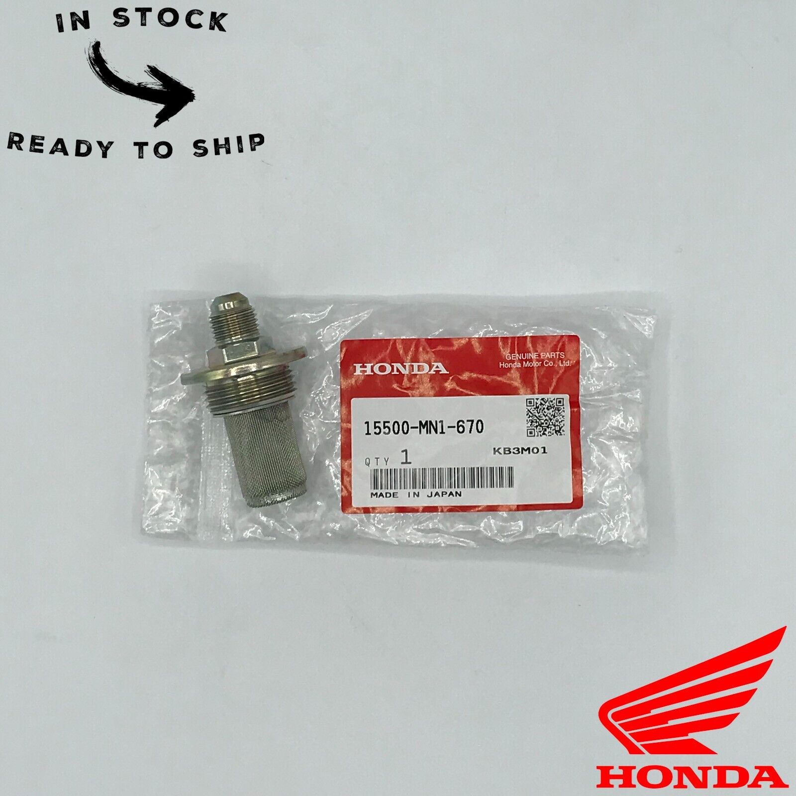 Genuine OEM Honda Oil Strainer 15500-MN1-670