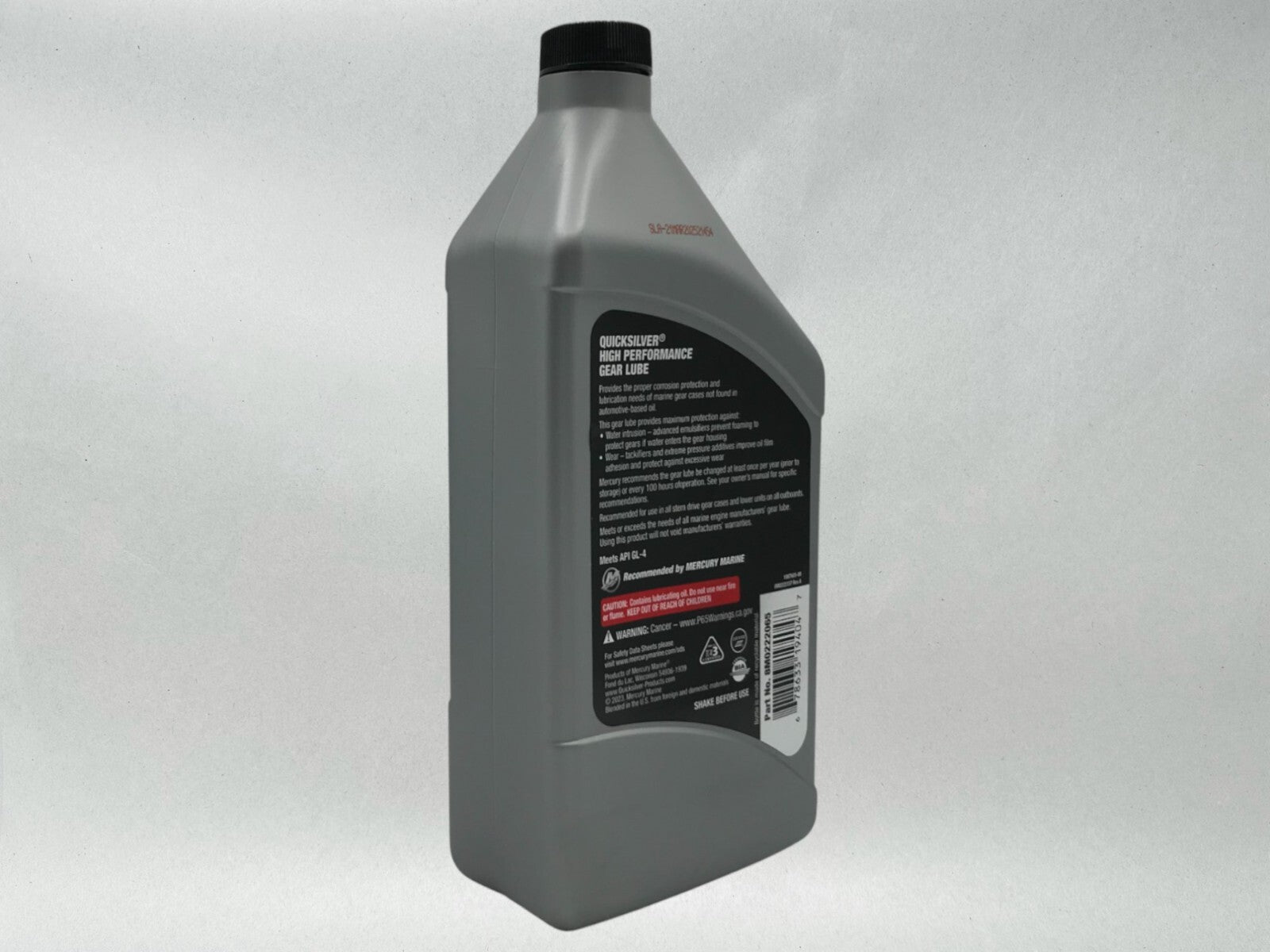 Quicksilver OEM High Performance Gear Lube SAE90 Quarts 8M0222065 3 Pack