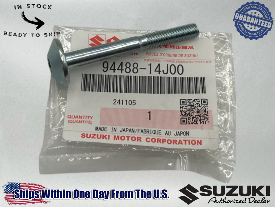 Suzuki OEM SIDE COWLING SCREW 2011-14 GSXR750 GSX-R750 GSXR650 94488-14J00