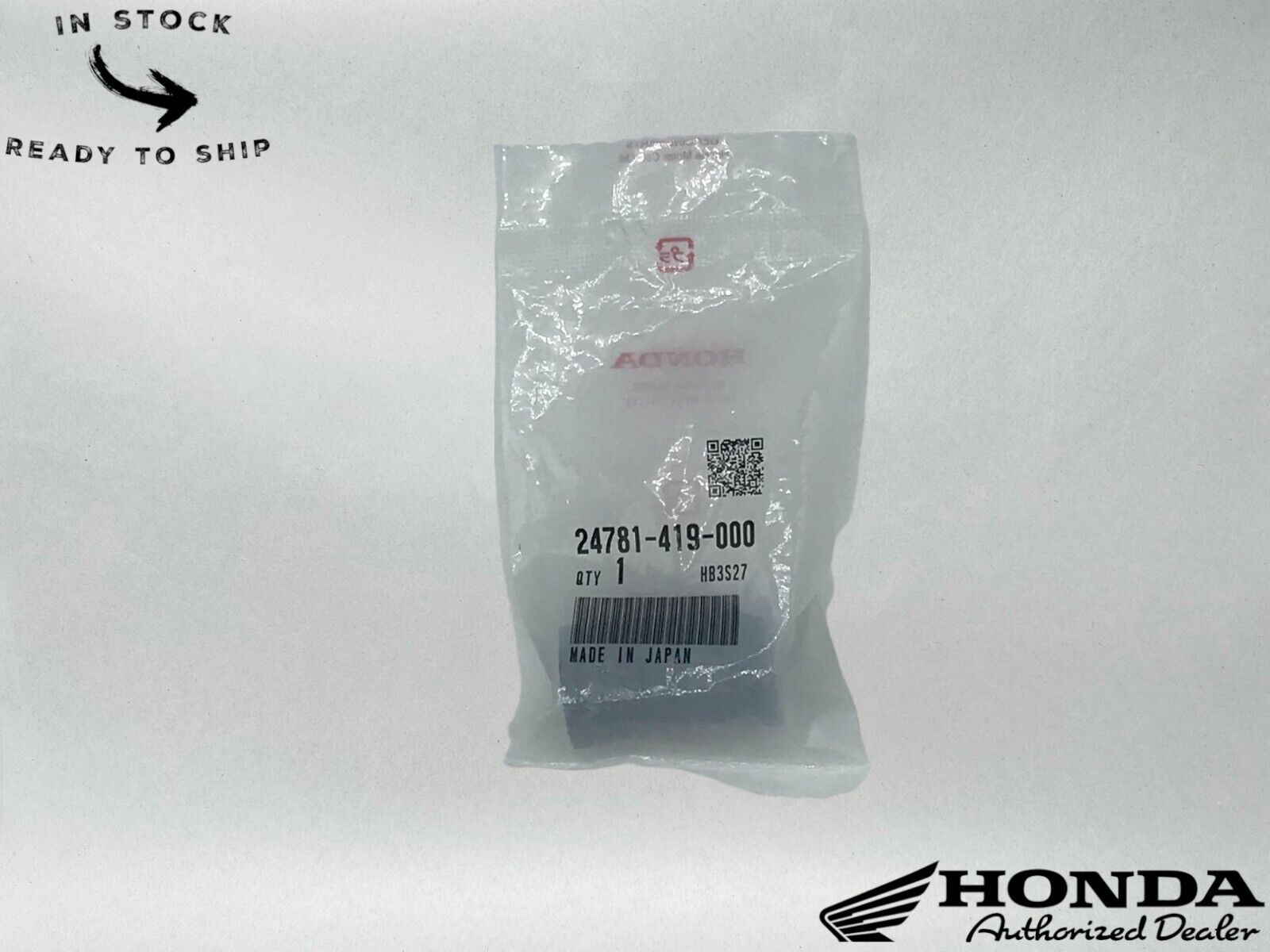 Honda Genuine OEM Gearshift Pedal Rubber 24781-419-000