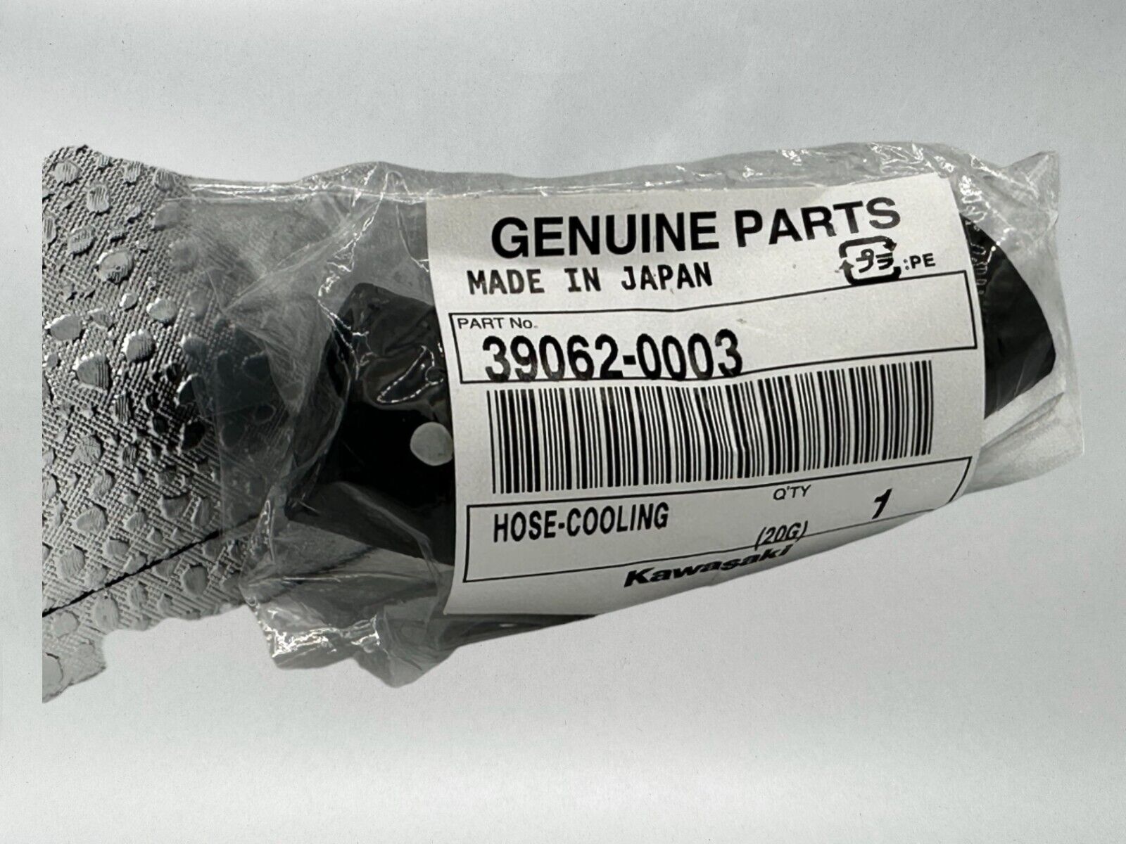 Kawasaki Genuine OEM Authentic Cooling Hose 39062-0003