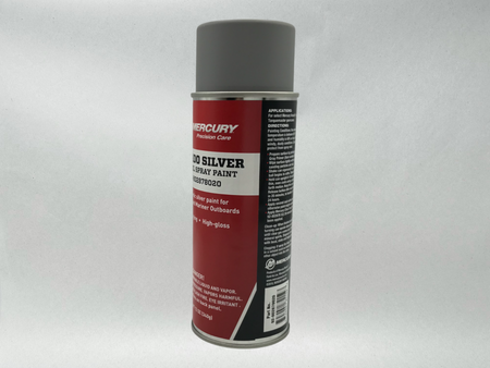 Mercury Genuine OEM Authentic Verado Silver Enamel Spray Paint PN 92-802878020