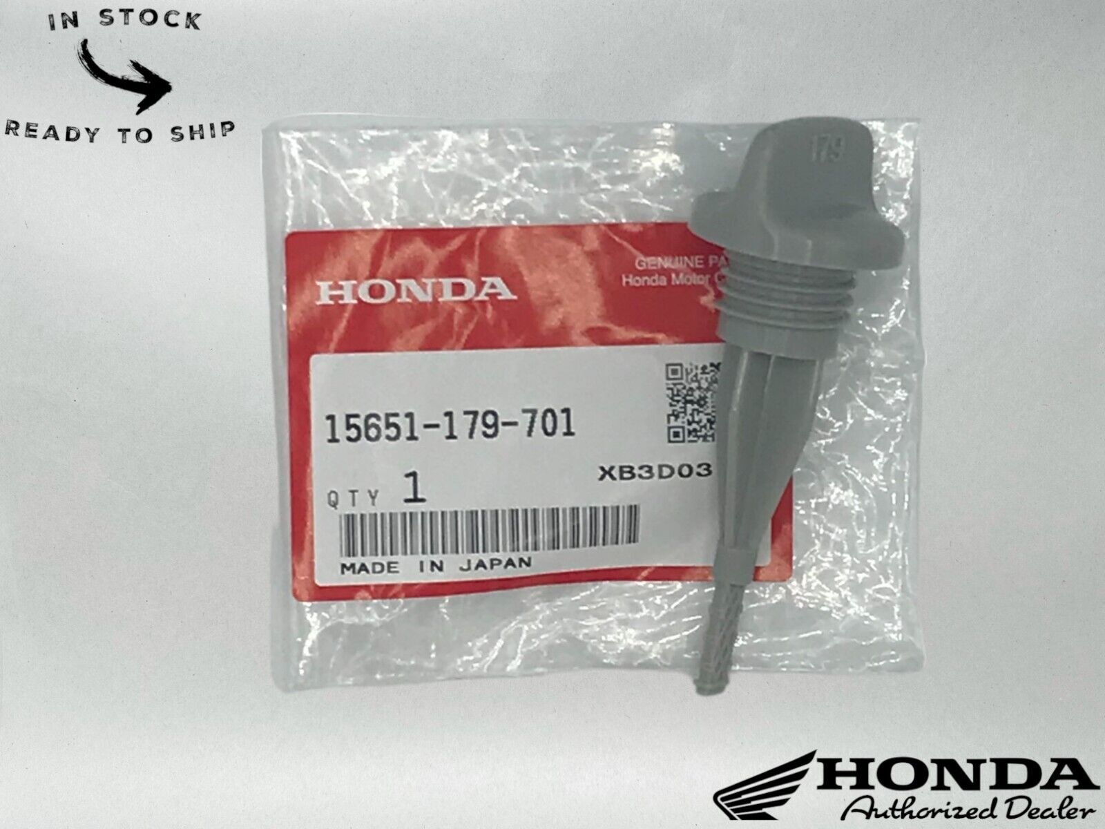 Honda Genuine OEM Oil Dipstick 15651-179-701