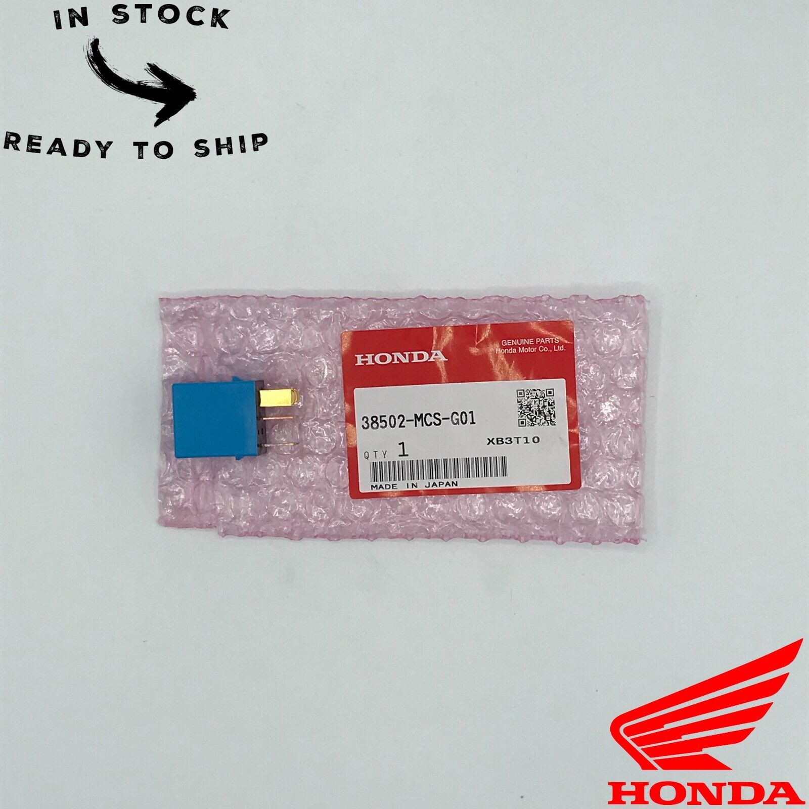 Genuine OEM Honda Relay Micro ISO 5P 38502-MCS-G01