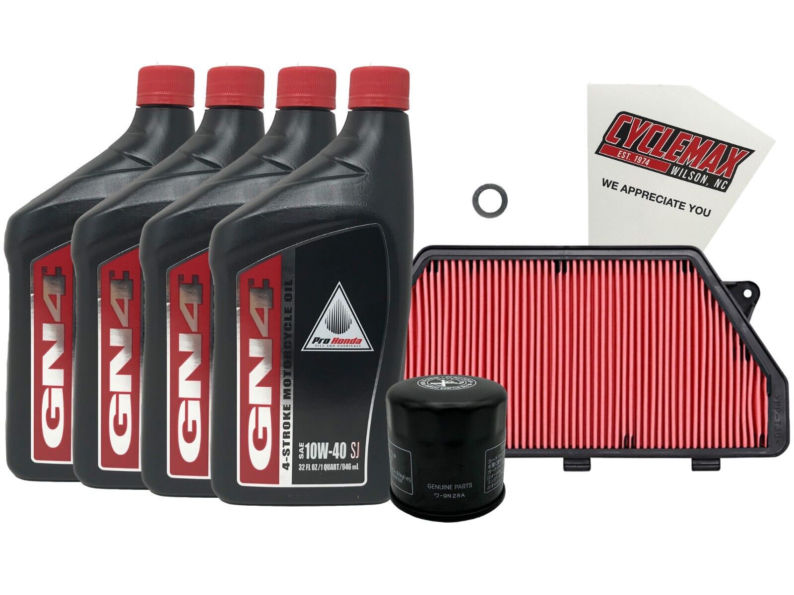 Cyclemax 10W-40 Tune-Up Kit fits 2008-2015 Honda CBR 1000 CBR1000RR