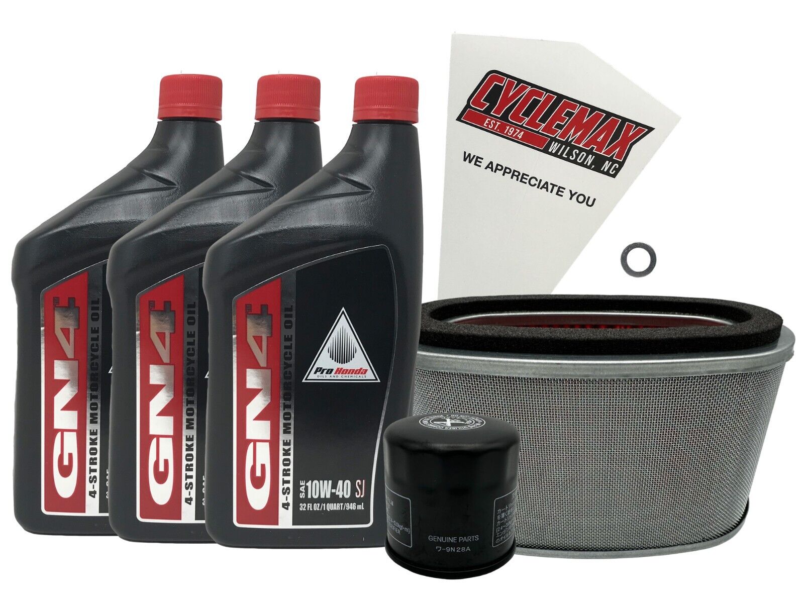 Cyclemax 10W-40 Tune-Up Kit fits 2004-2024 Honda VT 750 VT750 Shadow