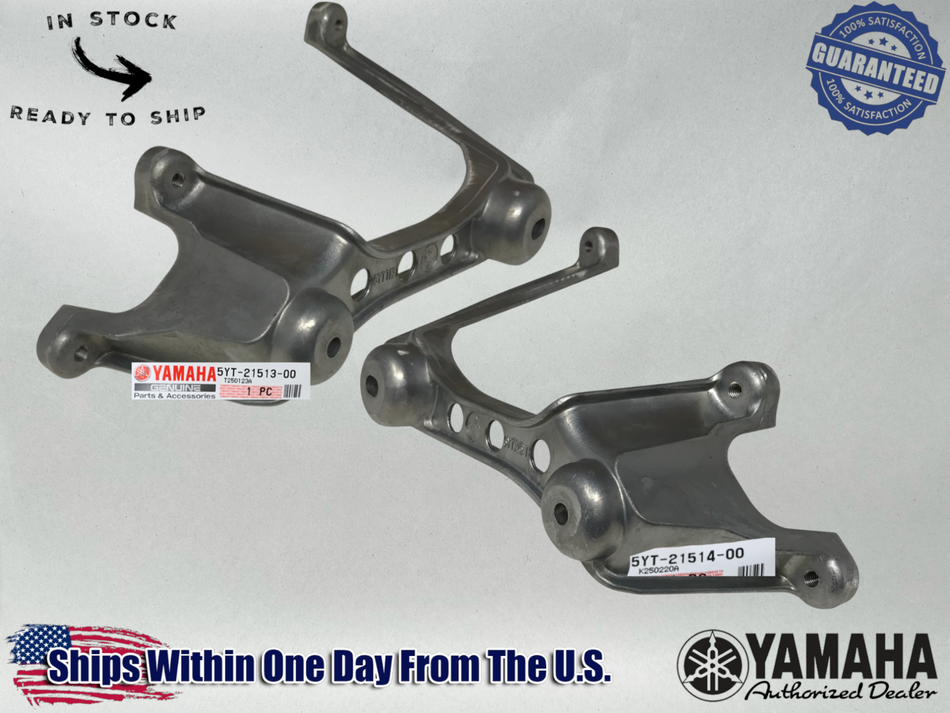 Yamaha Genuine OEM Authentic Raptor 350 Front Fender Brackets LEFT & RIGHT
