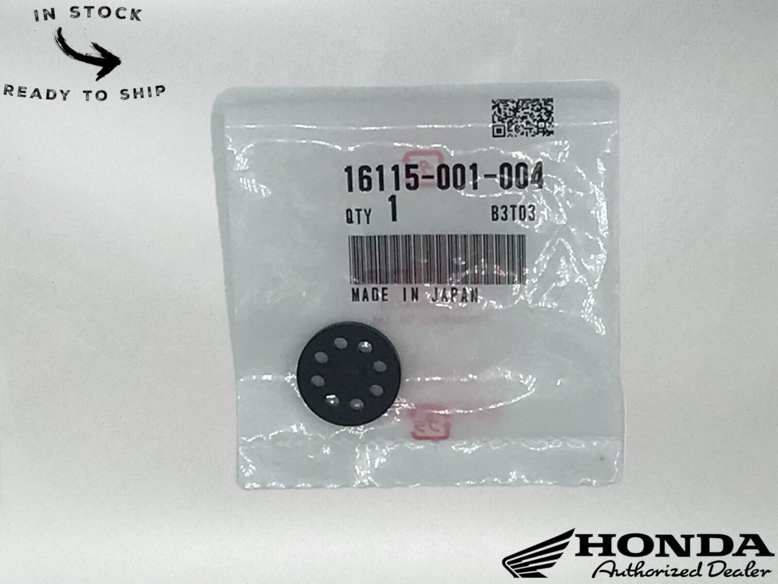 Honda Genuine OEM Valve Gasket 16115-001-004