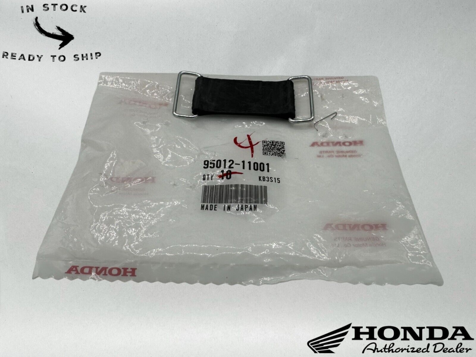 Honda Genuine OEM Authentic Battery Band 95012-11001