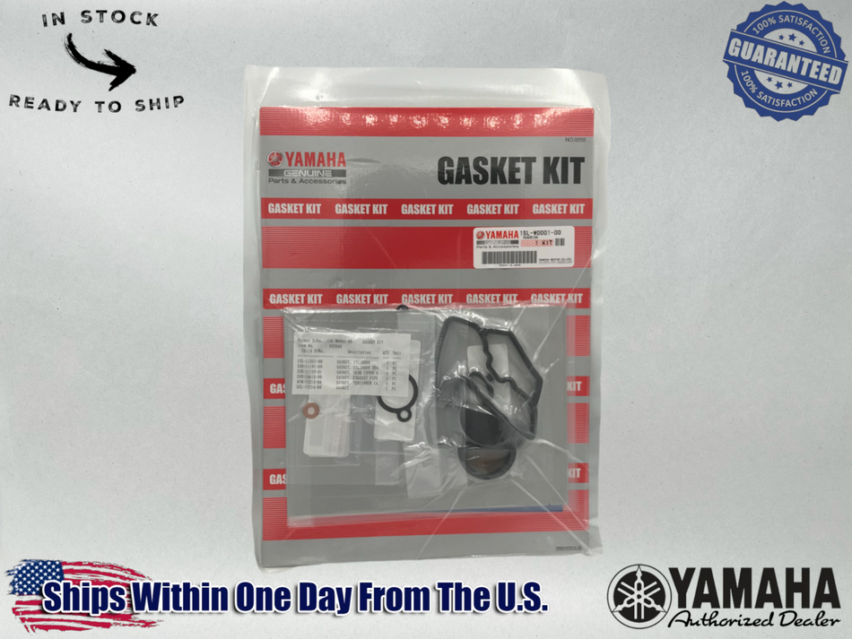 Yamaha OEM 2014-2017 YZ450F YZ 450F 450 TOP END GASKET KIT 1SL-W0001-00-00 1
