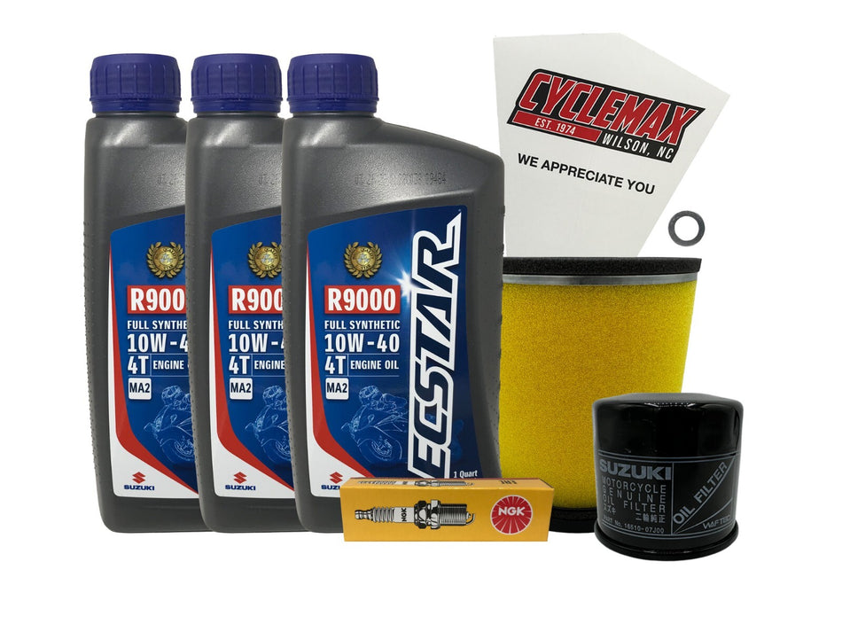 Full Synthetic Tune Up Kit w/ Spark Plug fits 2007-2010 Suzuki LT-A450