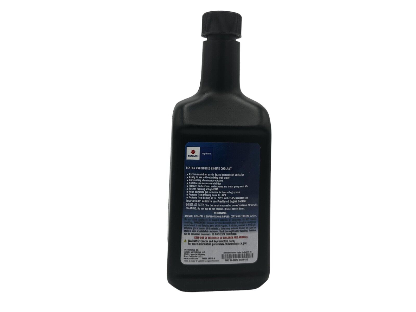 Suzuki Genuine OEM Ecstar Prediluted Engine Coolant 990A0-02E10-01Q