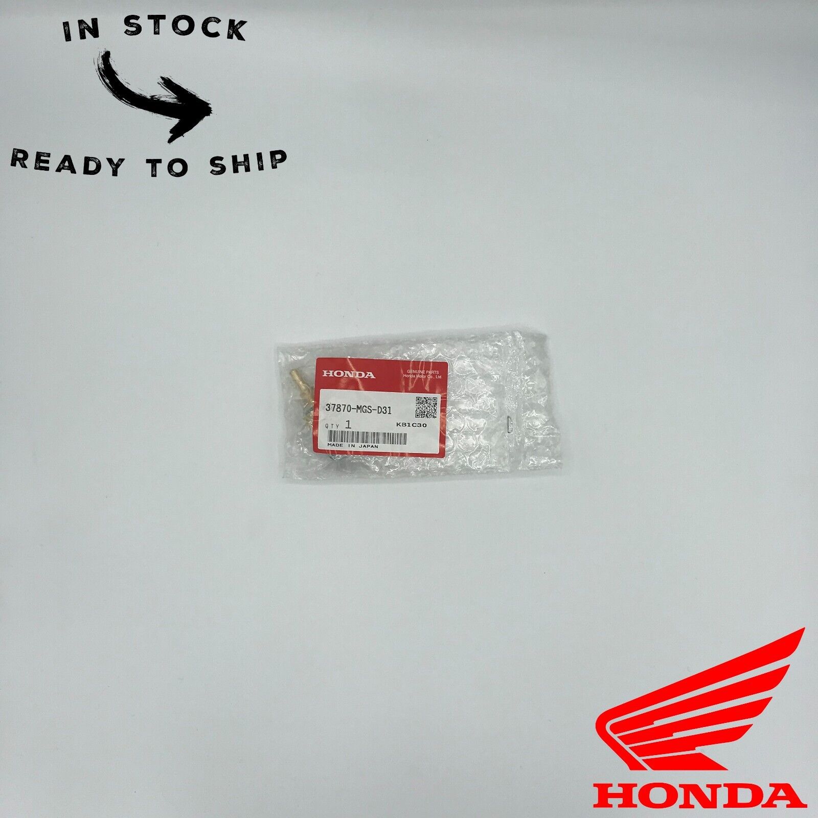 Genuine OEM Honda Water Temperature Sensor 37870-MGS-D31