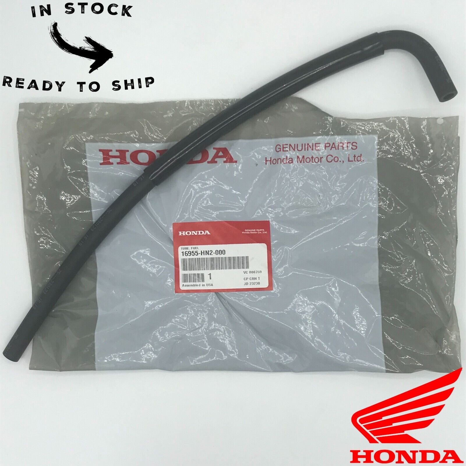 Genuine OEM Honda Fuel Tube 16955-HN2-000