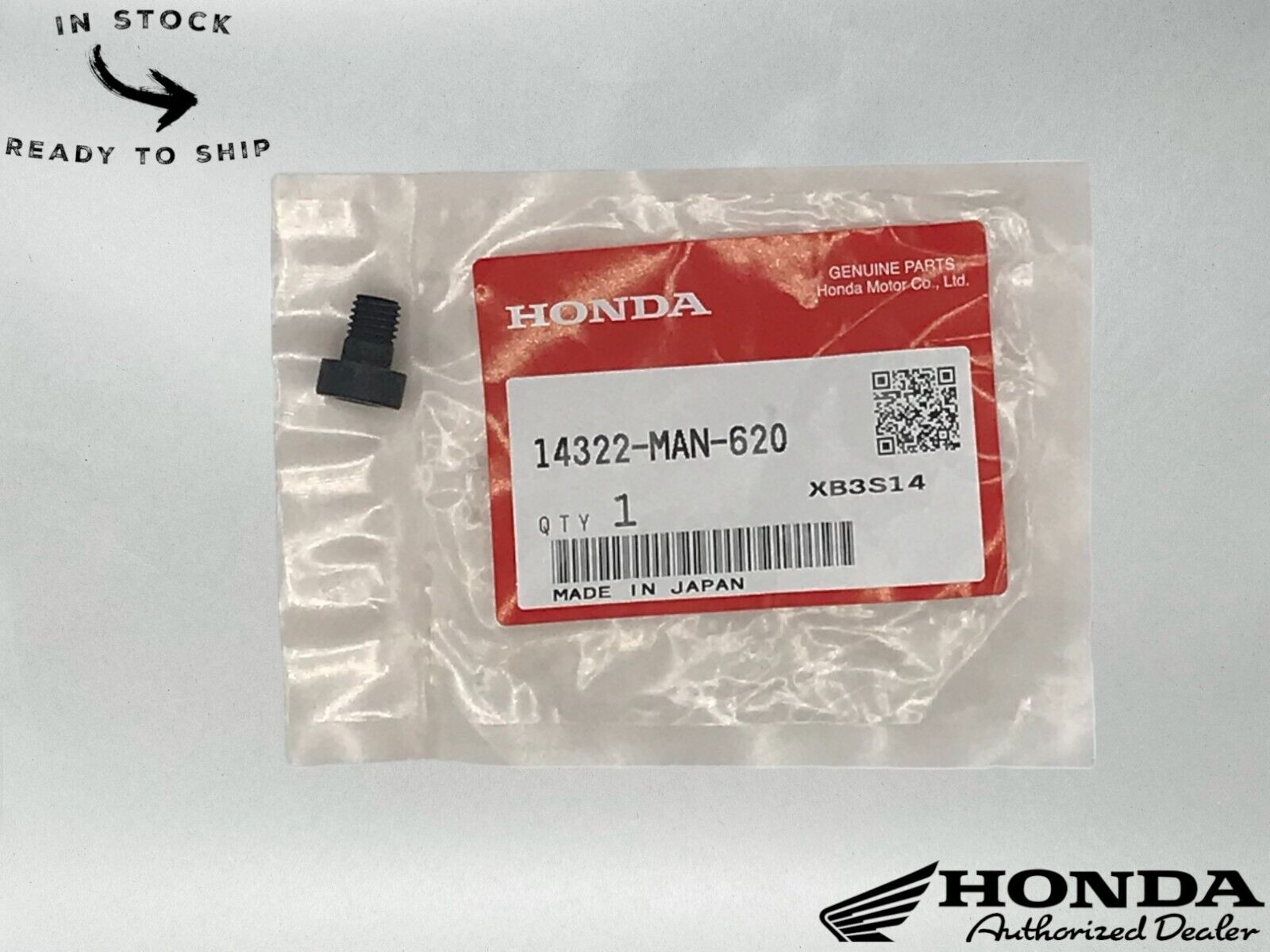 Honda Genuine OEM Bolt (7X9.5) 14322-MAN-620