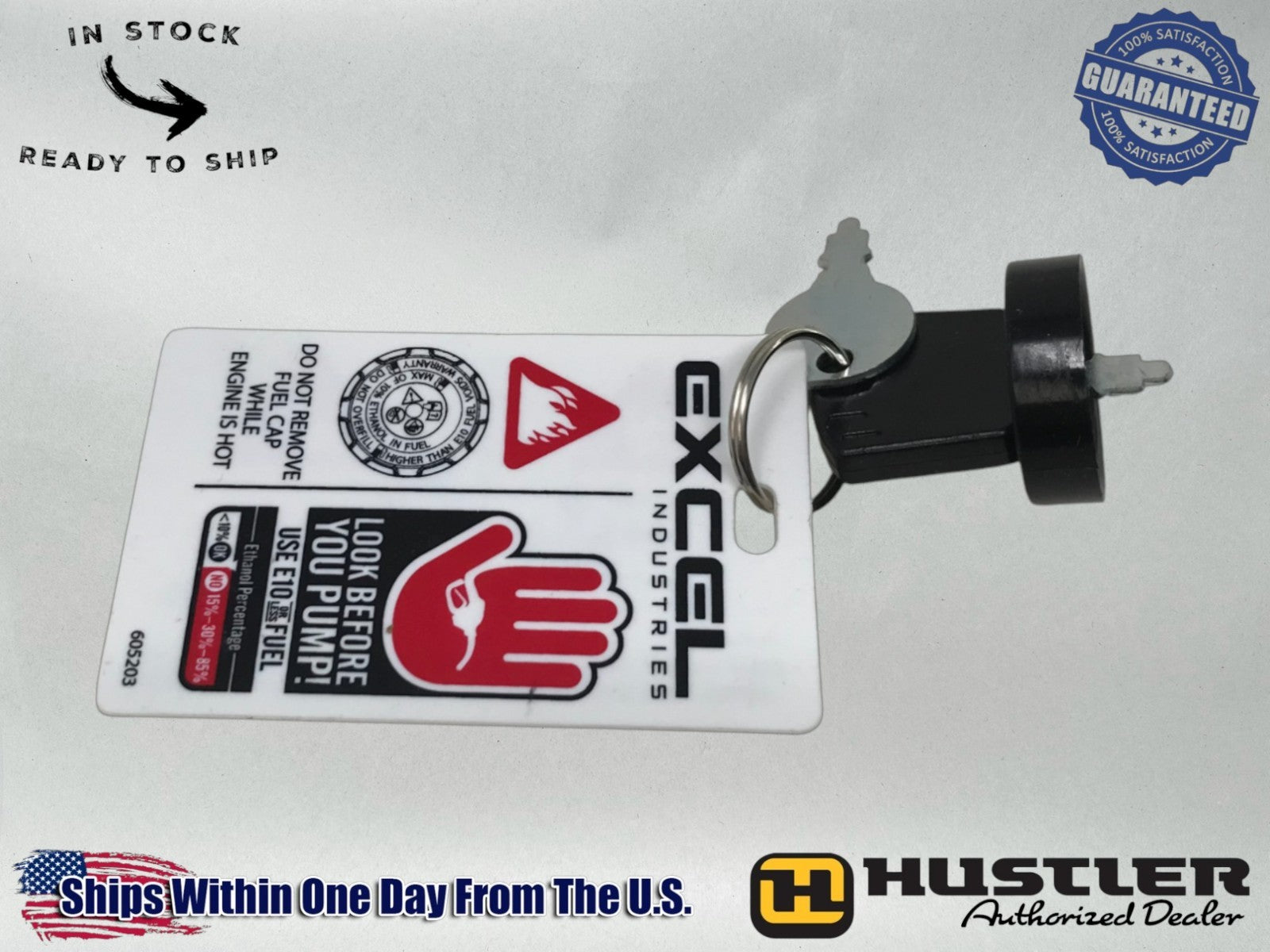 Hustler Genuine OEM 785808 KEYS EXCEL LAWN MOWER IGNITION KEY SET BIG DOG