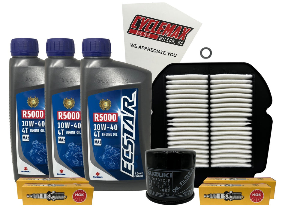 Standard Tune Up Kit with Spark Plugs fits 2017-2022 Suzuki SV650